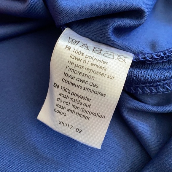 {PSG} Paris Saint-Germain FC Soccer Team Fan Jersey Style Pullover Blue/Red 14A - Picture 11 of 16